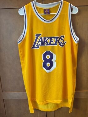 Los Angeles Lakers #8 Gold Basketball Jersey